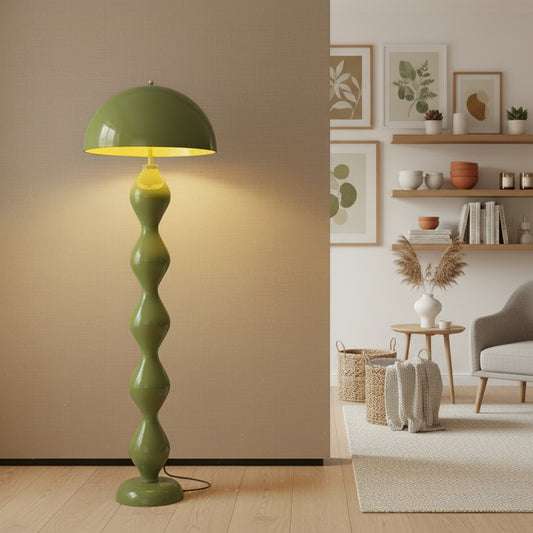 Nordic Glow Mushroom Floor Lamp